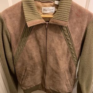 Vintage Oleg Cassini leather jacket